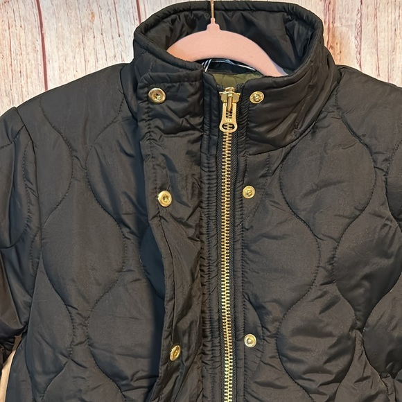 NWT J. Crew Quilted cocoon puffer with PrimaLoft size XS Tall - Picture 6 of 11
